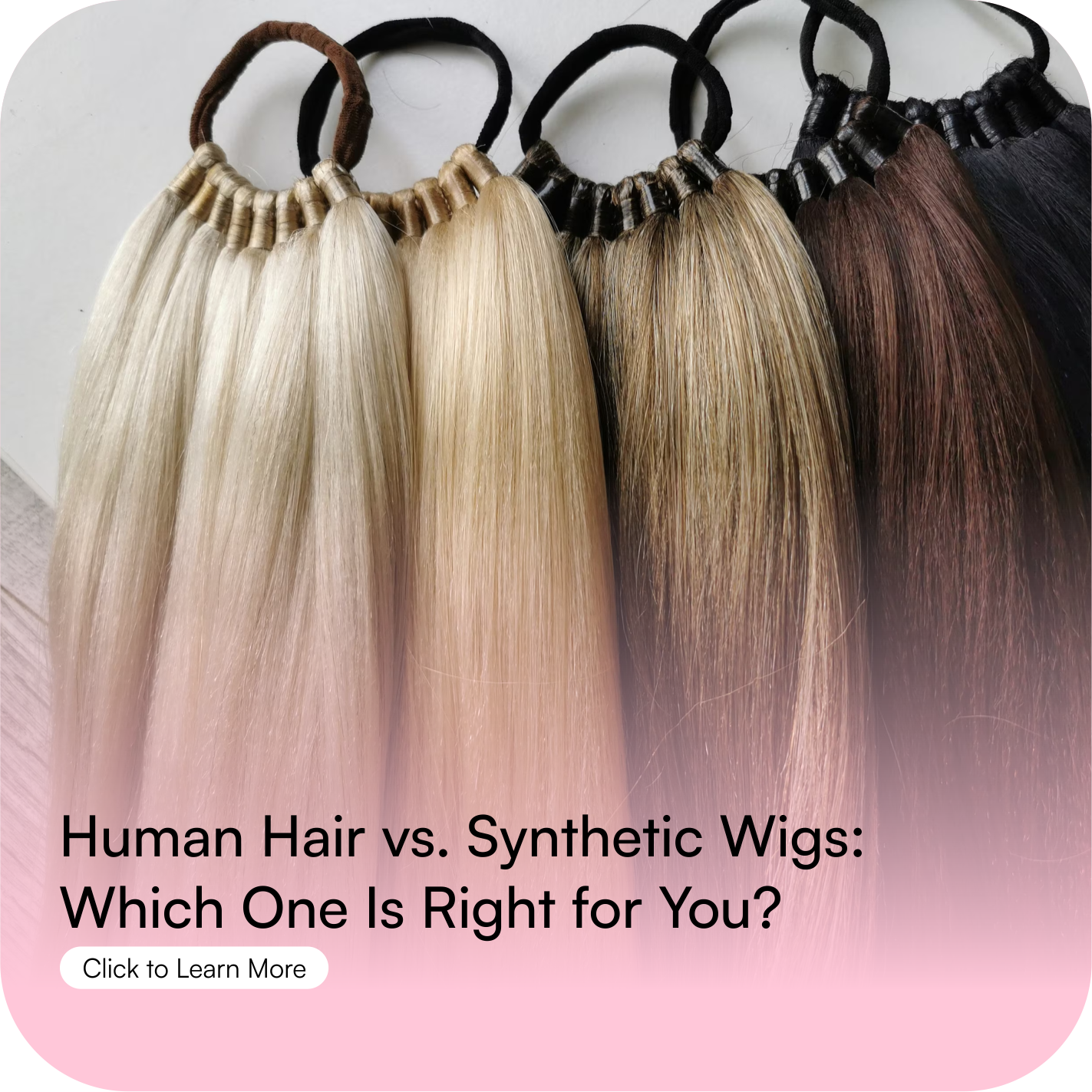 Human hair vs Synthetic Wigs which one is right for you?